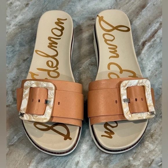 Women’s SAM EDELMAN Ariane slide sandals- Size 7.5 - Picture 2 of 8